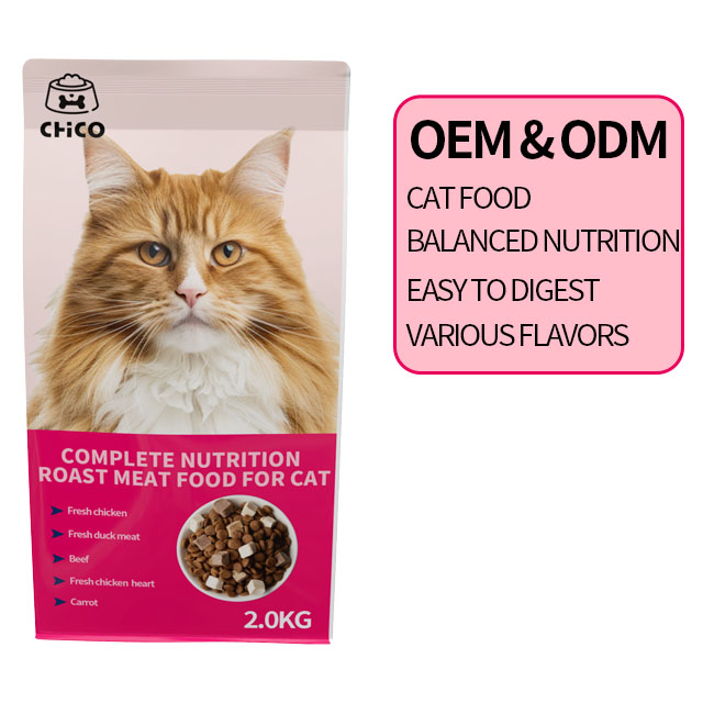 OEM ODM Factory Low Price Pet Food 31% Protein Content Whole Cat Food Dry Pet Cat Food