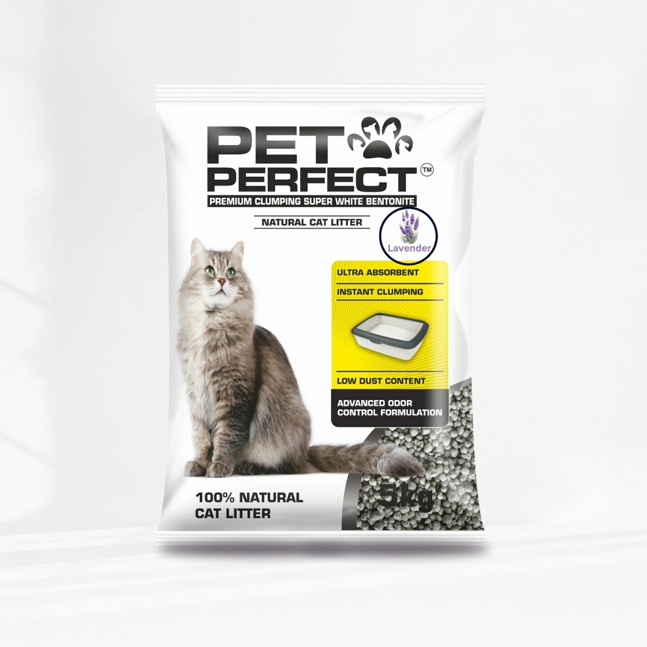 Pet Perfect Cat Litter Lavender Fragrance